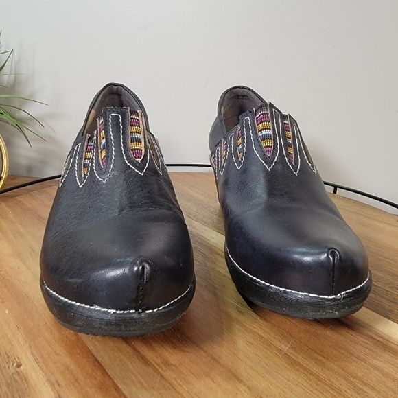 L'Artiste by Spring Step Scribble Slip- On Clogs Size 39 - Picture 4 of 13